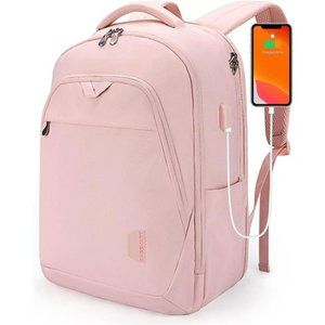 Travel Laptop Backpack Women 17.3 Inch Laptop Backpack Water Resistant Casual